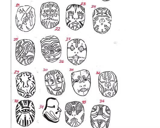 Glass Mask process 1