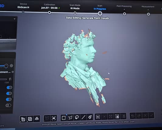 Glass Mask process 4